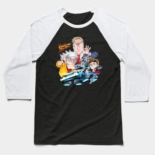 Back to the Future Manga Style Baseball T-Shirt